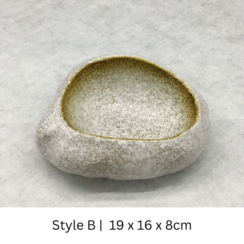 Tori - Japanese Style Stone Bowl