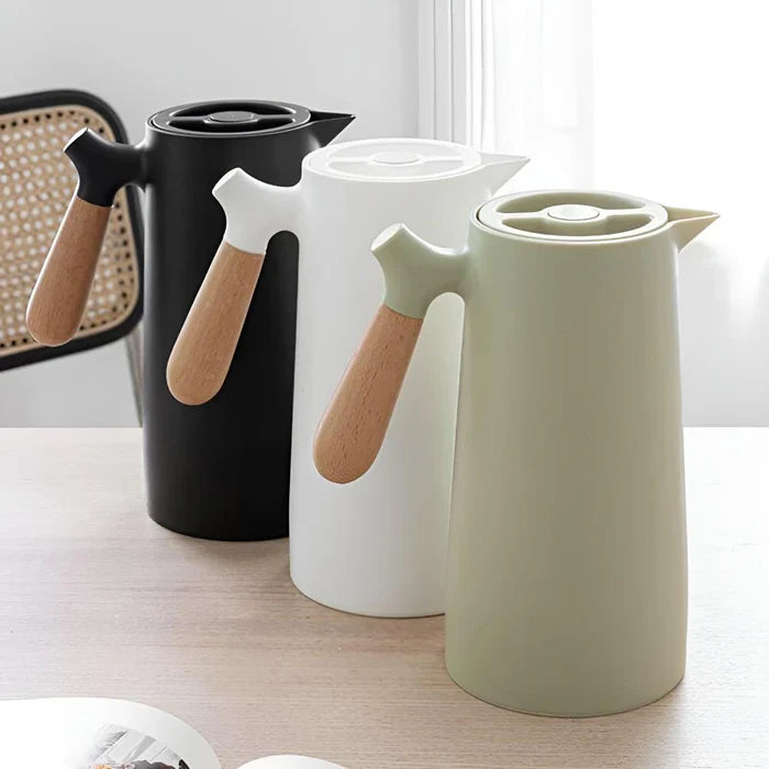 TermaLock – Insulated Carafe with Wooden Handle