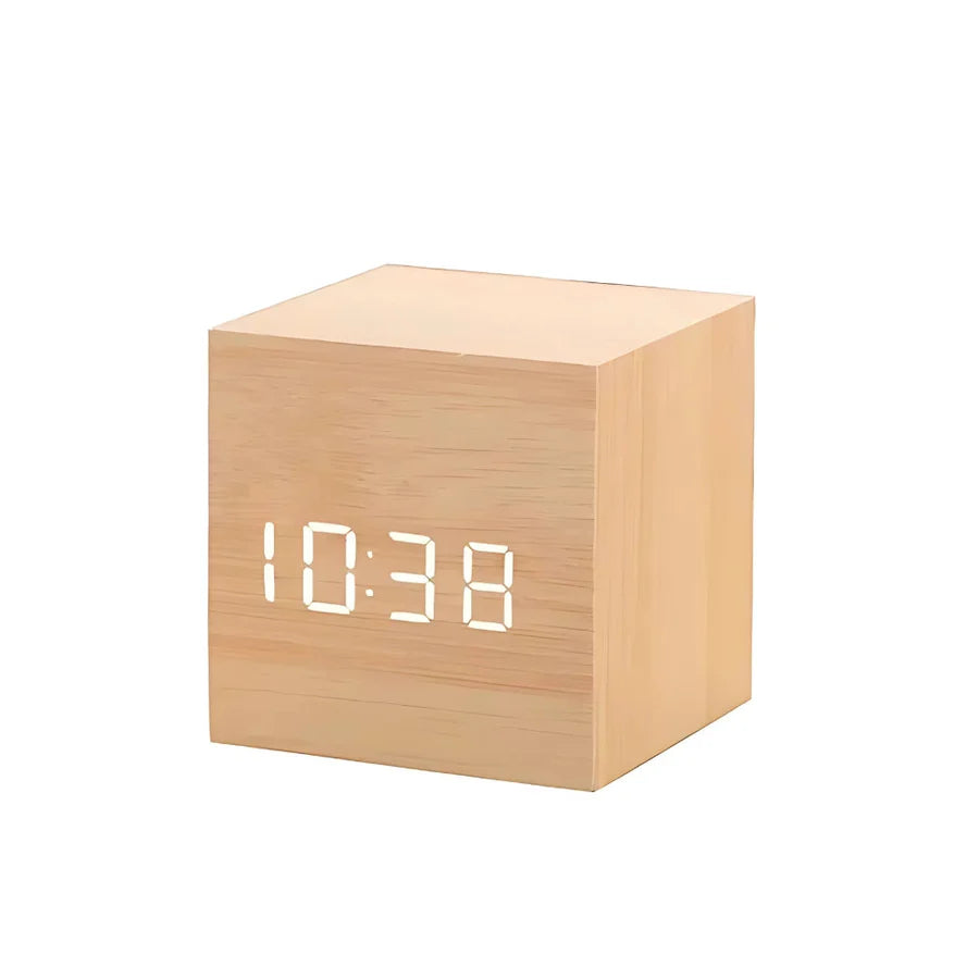 CubeGlow LED Digital Clock