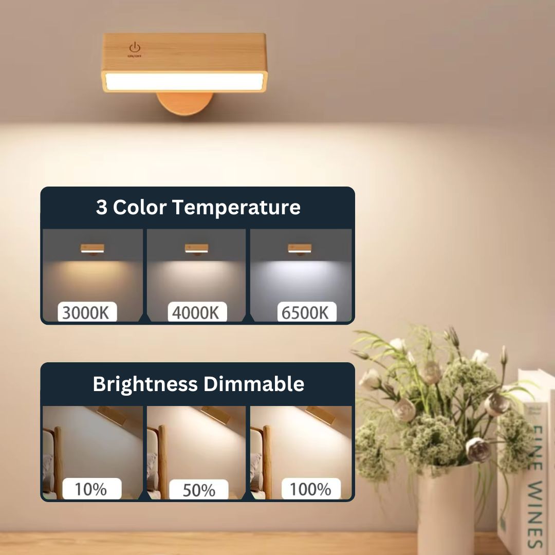 Portable 360° Rechargeable LED Wall Lamp