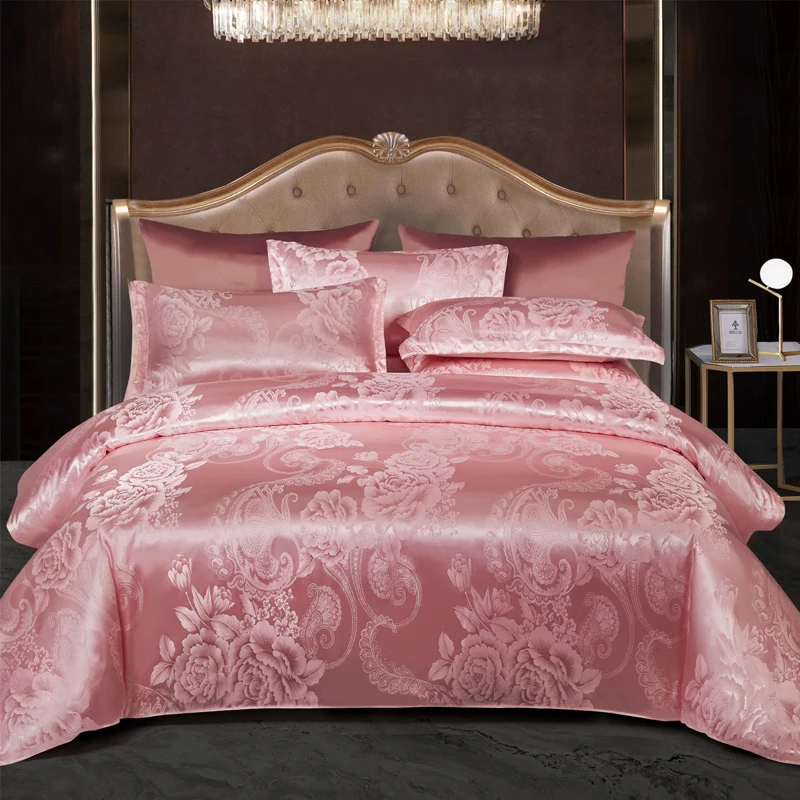Valora - Luxury Satin Jacquard Duvet Cover Set