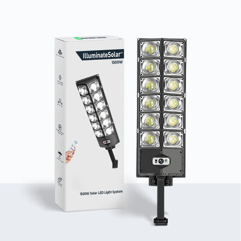 1500W High-Power Solar LED Lighting System