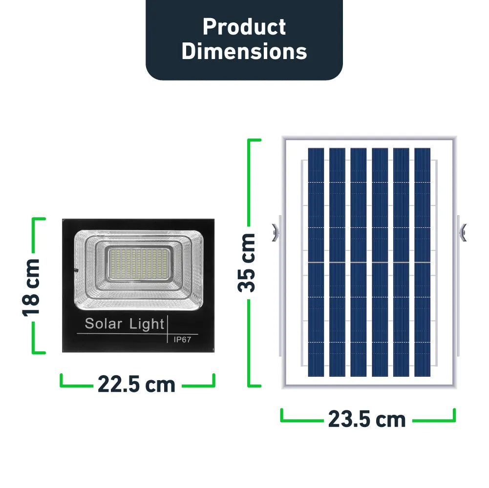 150W Solar Flood Light