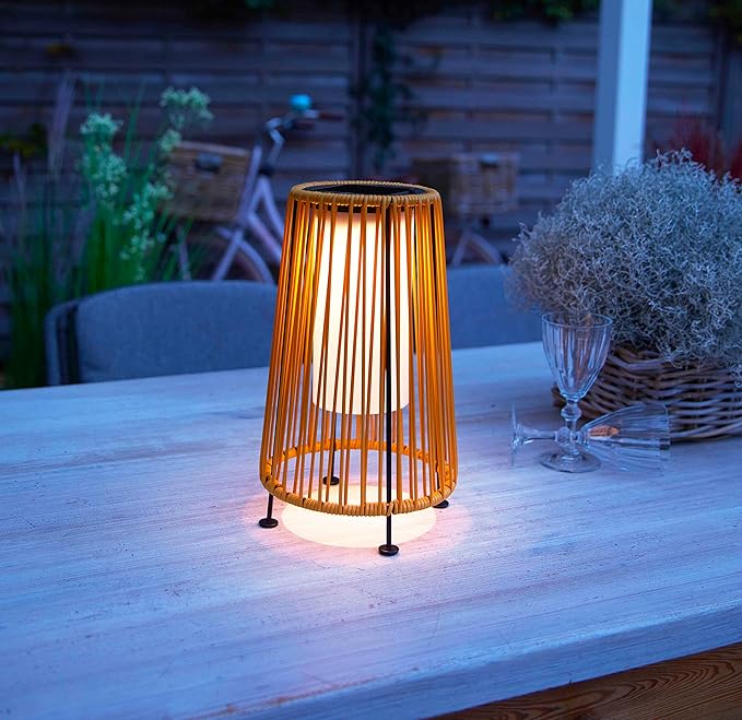 Solaro Rattan Floor Light