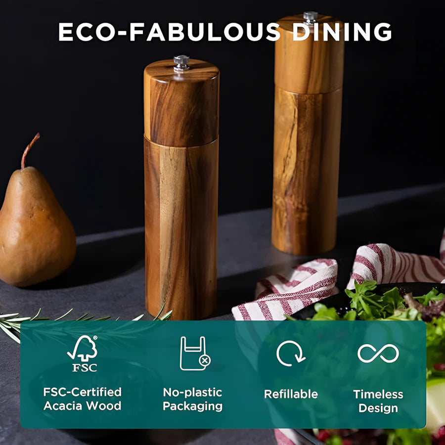 OakSpice – Acacia Wood Spice Grinder