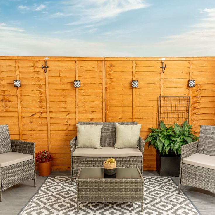 Noctura - Solar Wall and Fence Lights (4 pcs)