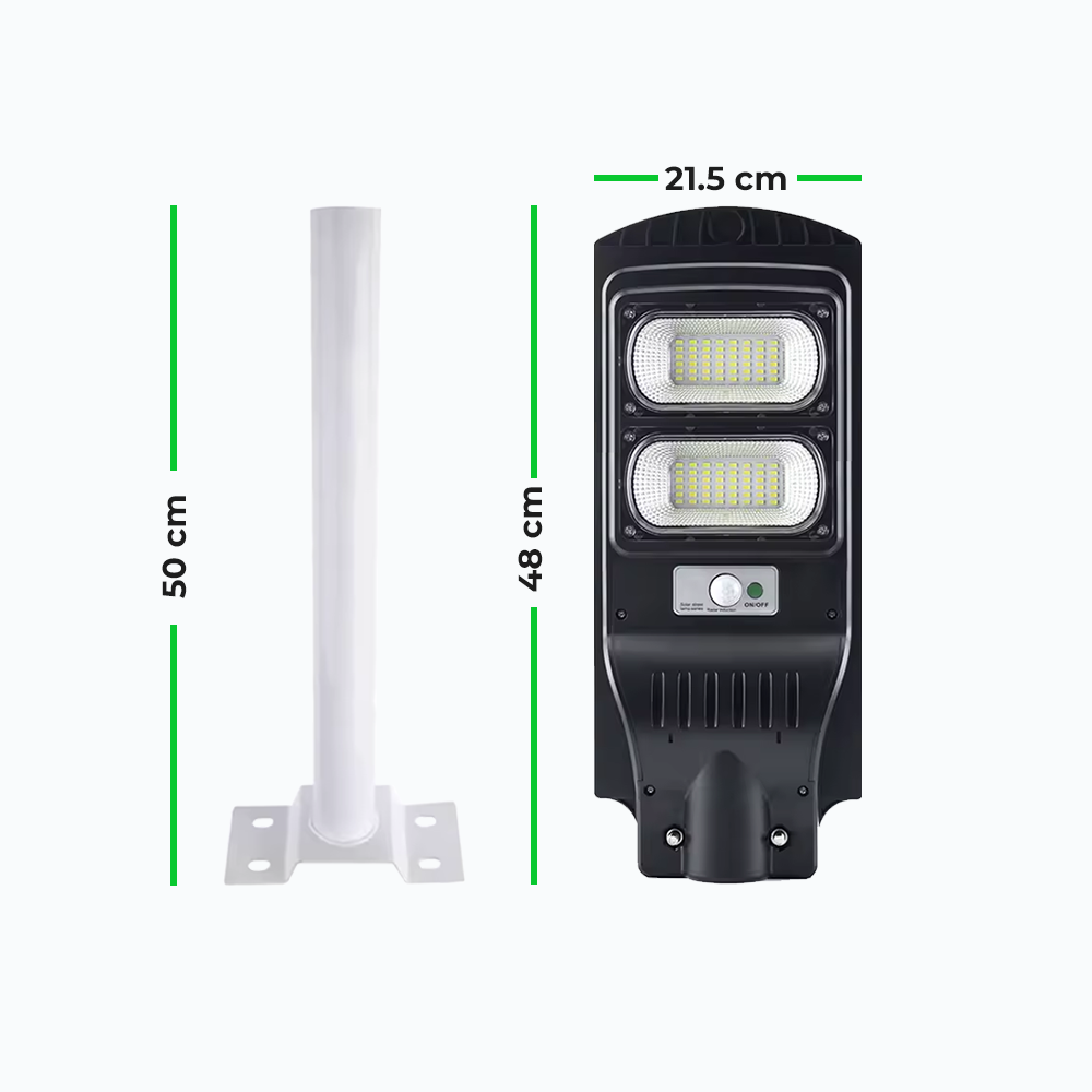 IlluminateSolarMega™ - The Ultimate 300W/6000 Lumens Ultra-Bright Solar Street Light