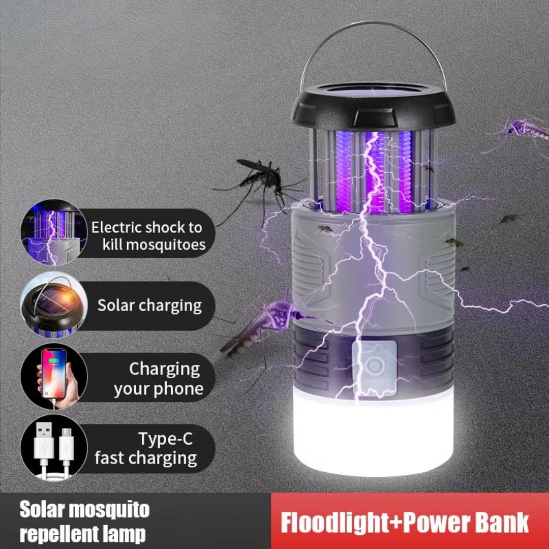 BuzzOff - Solar Mosquito UV Lamp