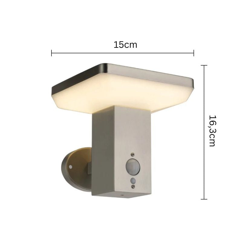 Stelora - Stainless Steel Solar Wall Light