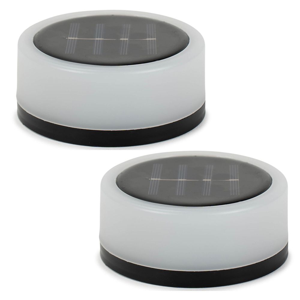 LumiStake Duo – Solar Deck & Table Lights