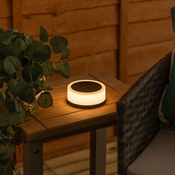 LumiStake Duo – Solar Deck & Table Lights
