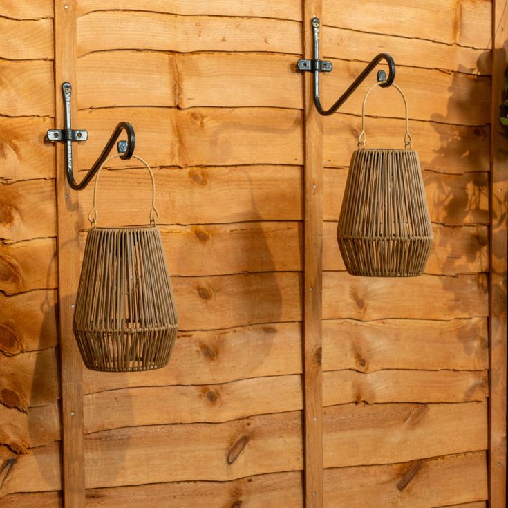 SolBamboo Solar Lantern Set – 2 Pack