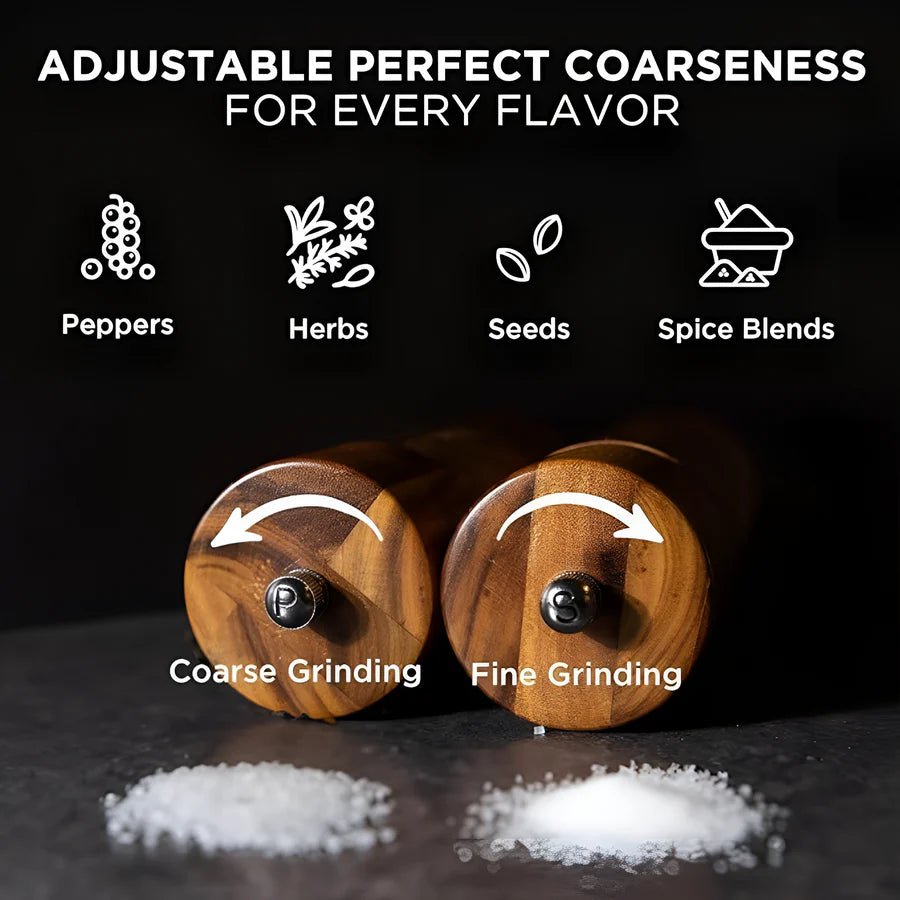 OakSpice – Acacia Wood Spice Grinder