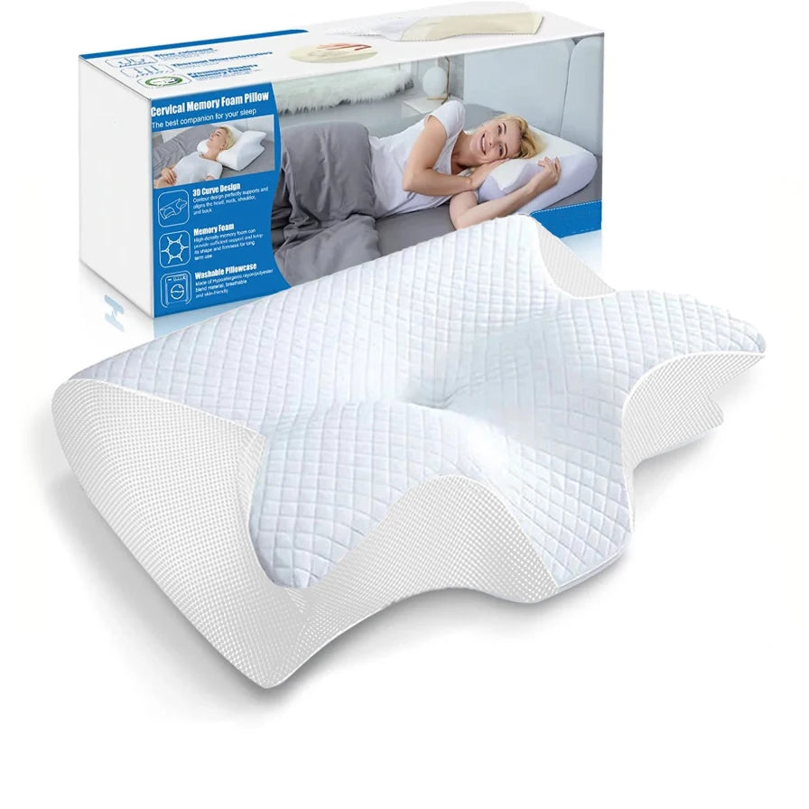 SleepRelief - Ergonomic Butterfly Memory Foam Pillow