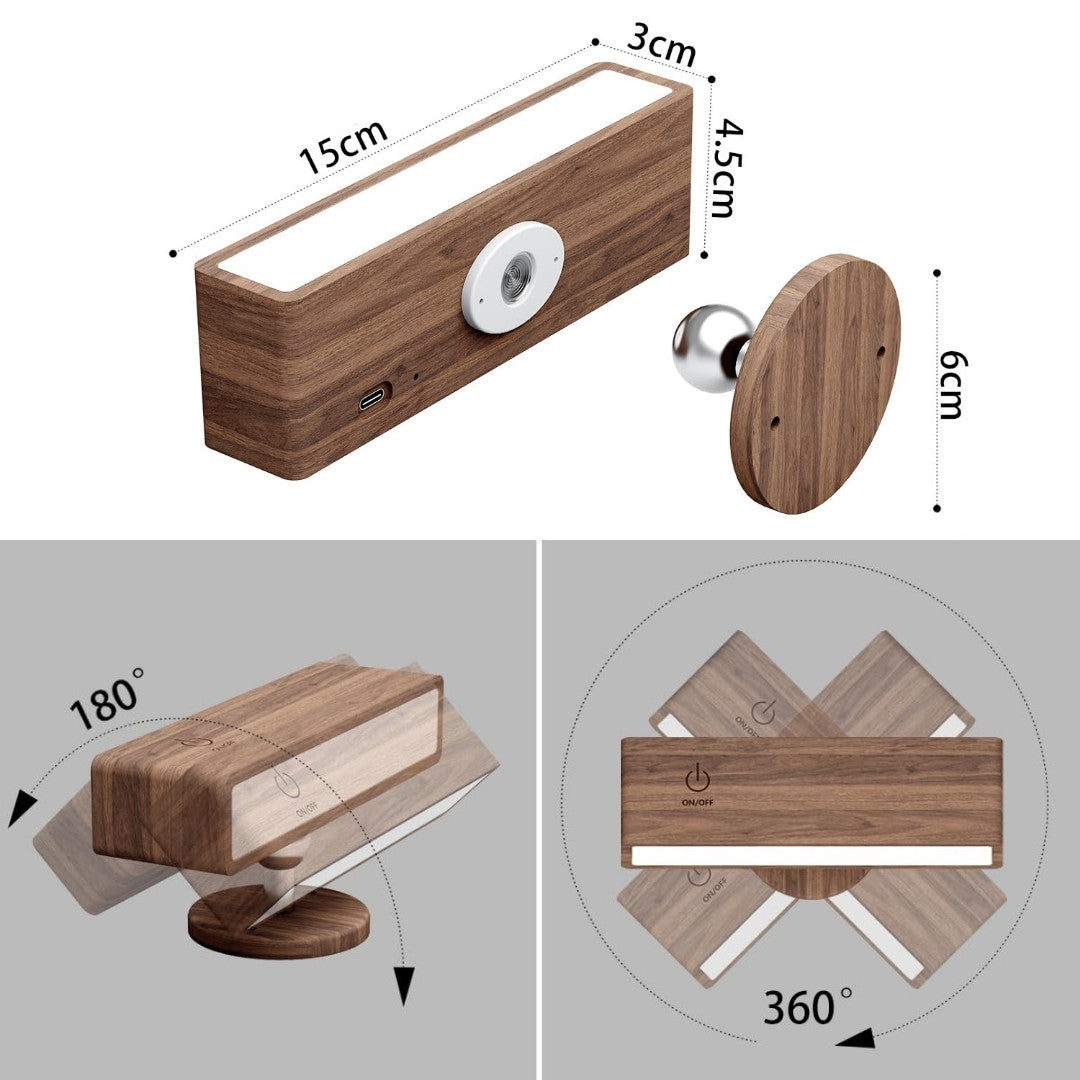 Portable 360° Rechargeable LED Wall Lamp
