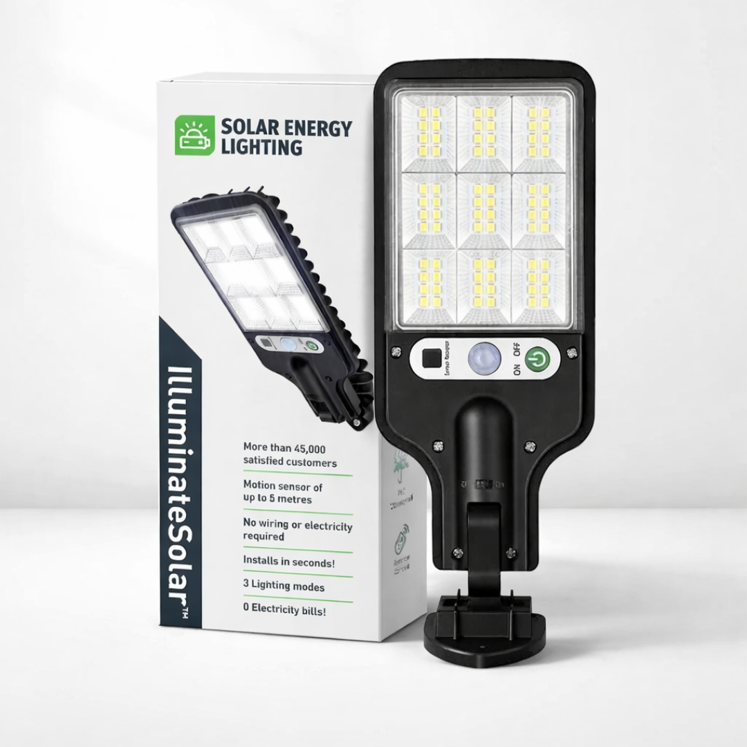 IlluminateSolar™- The Ultimate Solar Powered LED Street Lamp (BOGO)