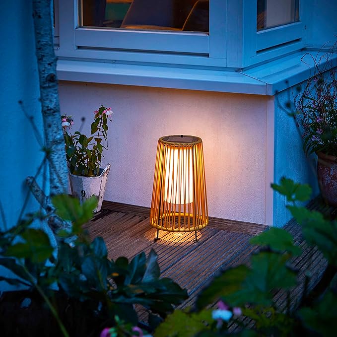 Solaro Rattan Floor Light