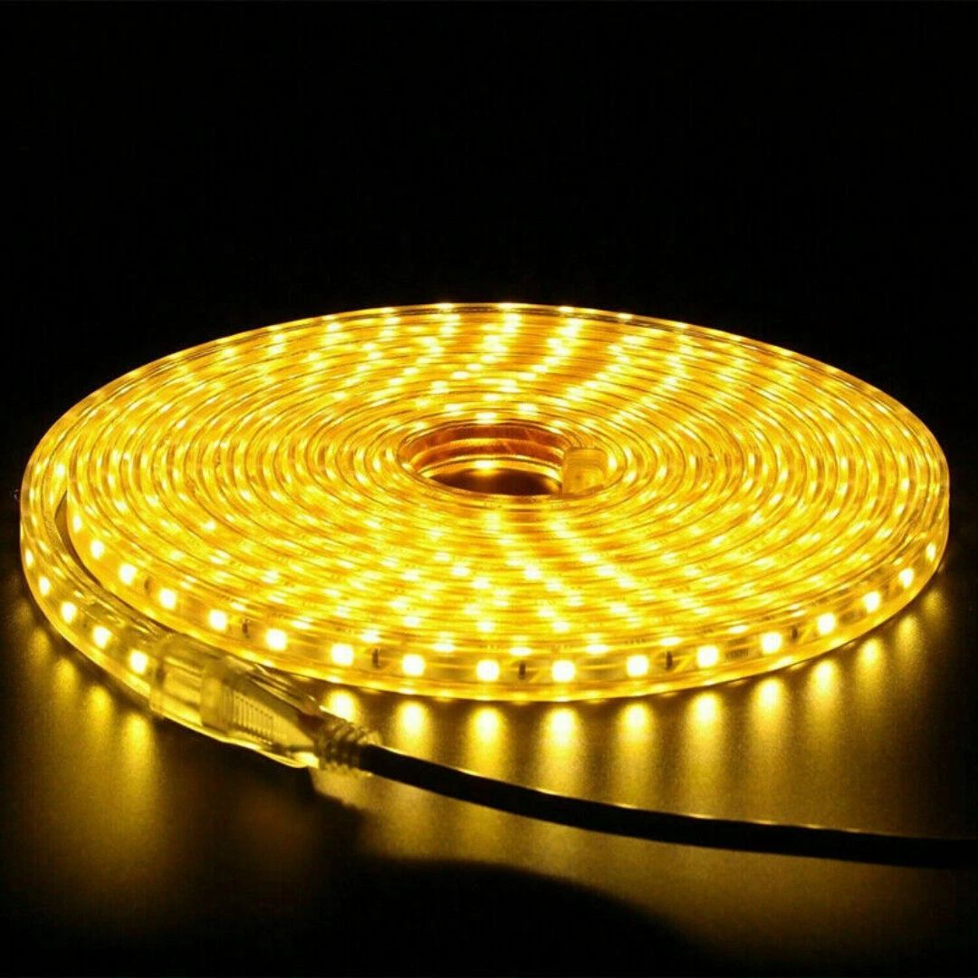 FlexiGlow – Solar Waterproof LED Strip Light for Outdoor & Garden Decor