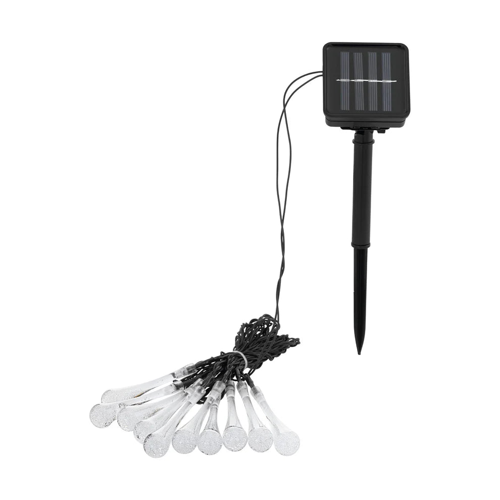 AuroraGlow – Solar RGB String Lights