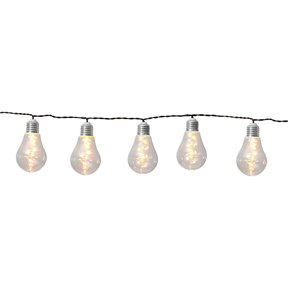 GlowFest – Solar LED Bulb String Lights
