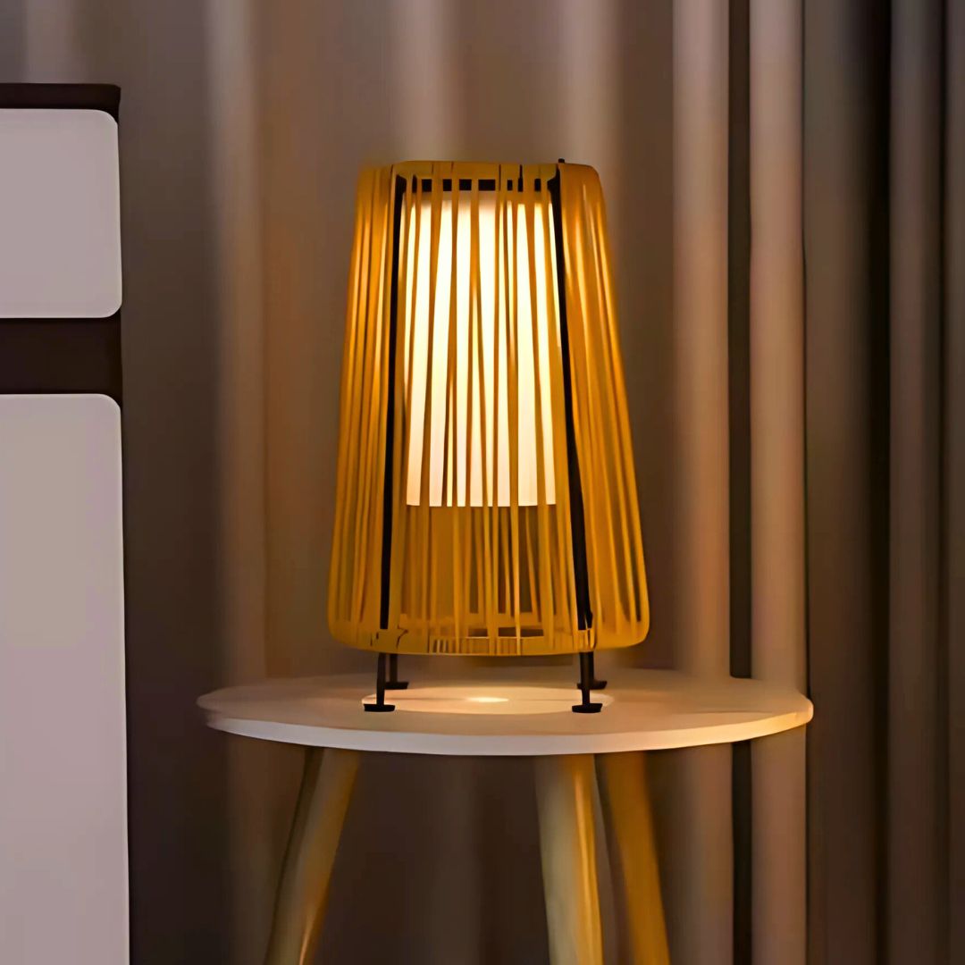 Solaro Rattan Floor Light