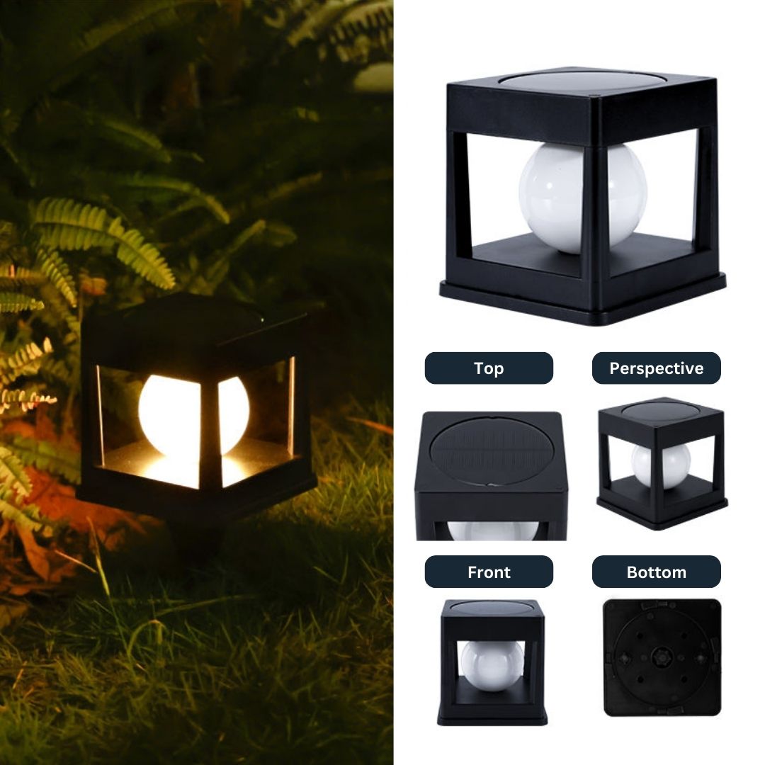 CubeGlow™ - Solar Pathway Light