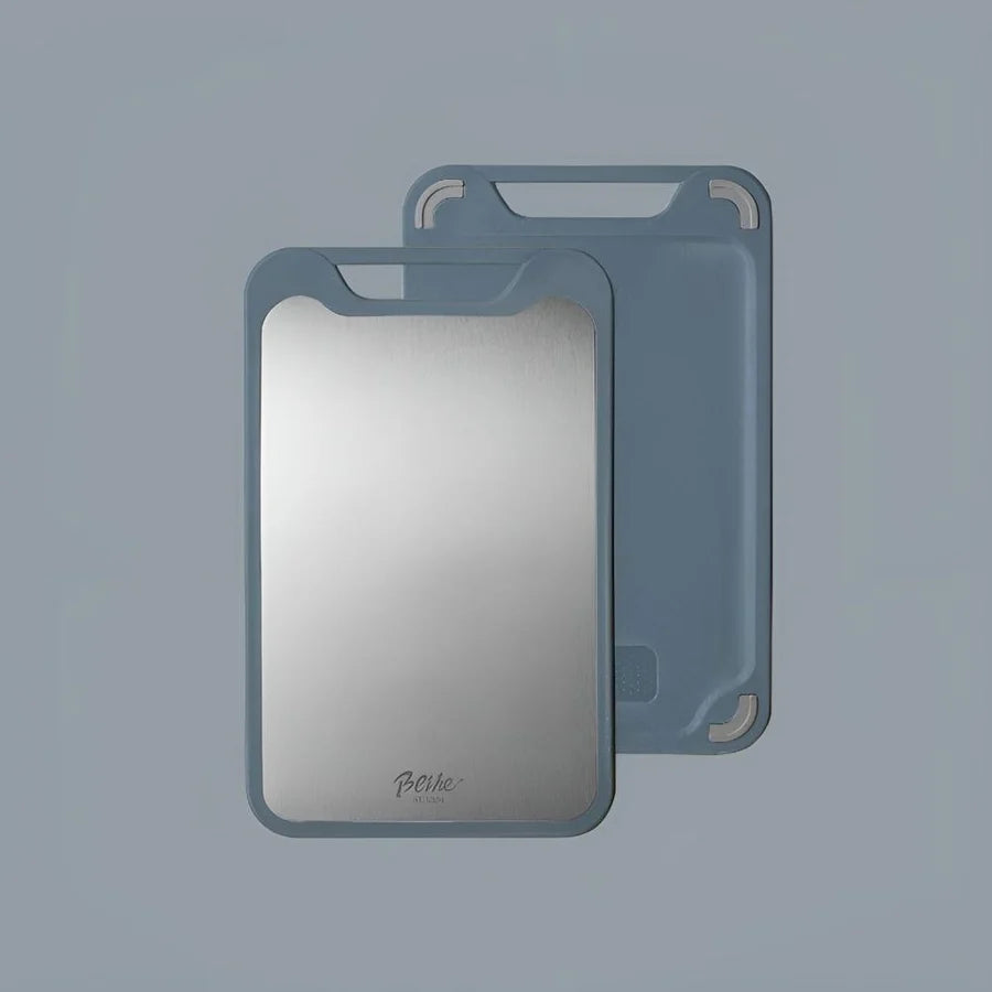 DualPrep Stainless Steel Chopping Board