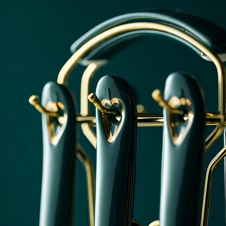 Golden Elegance Stainless Steel Utensil Set