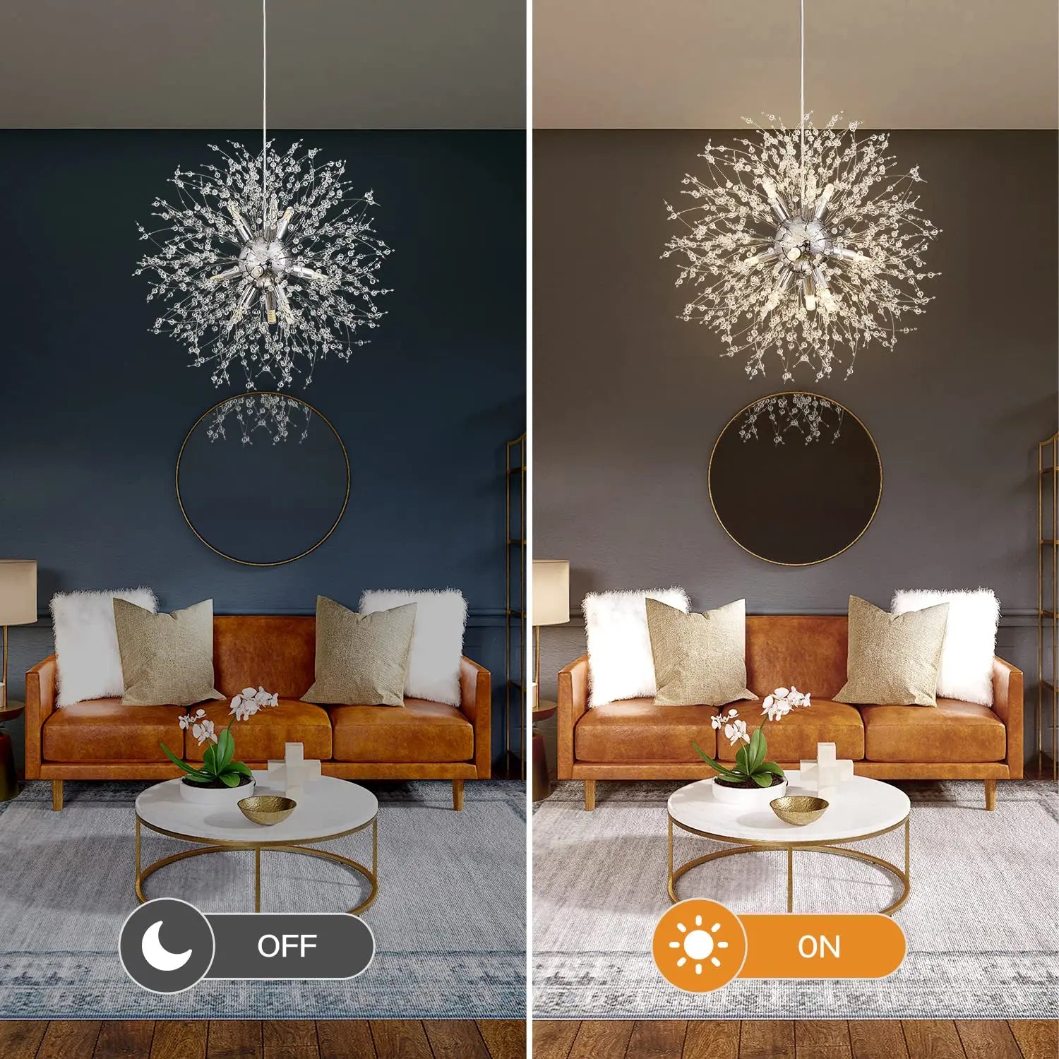 RadiantBloom – Stylish LED Designer Light