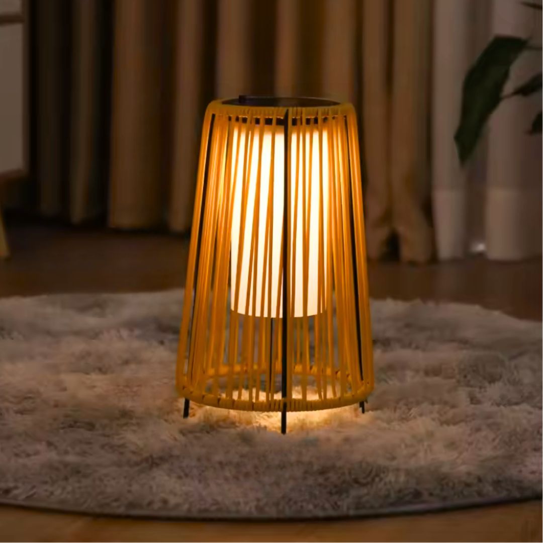 Solaro Rattan Floor Light