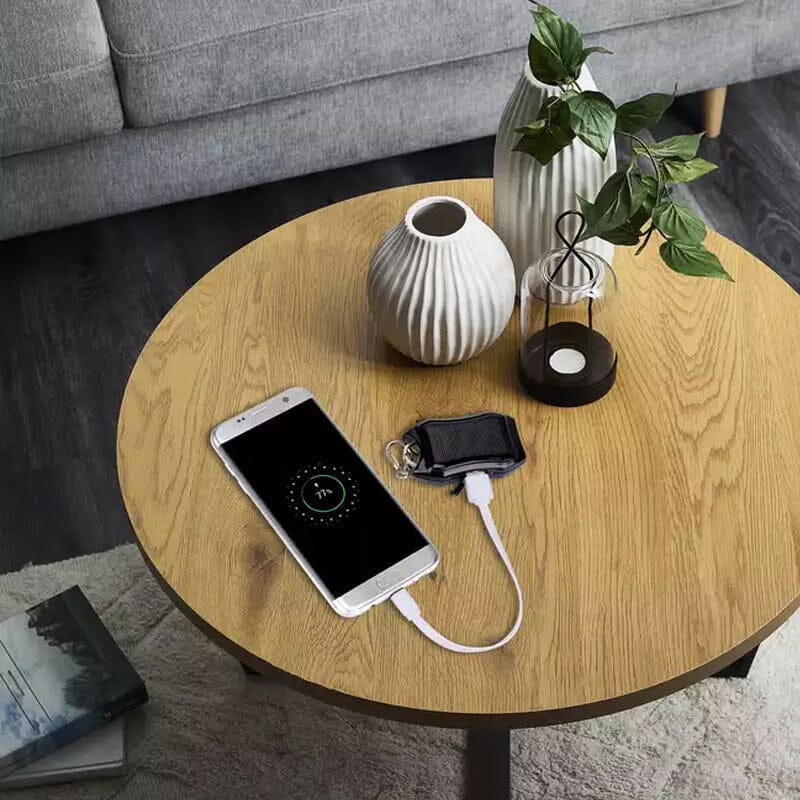 Portable Solar Power Bank Keychain