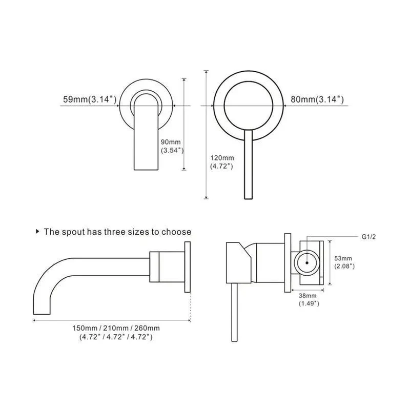 Glowy - 360°Bathroom Sink Faucet