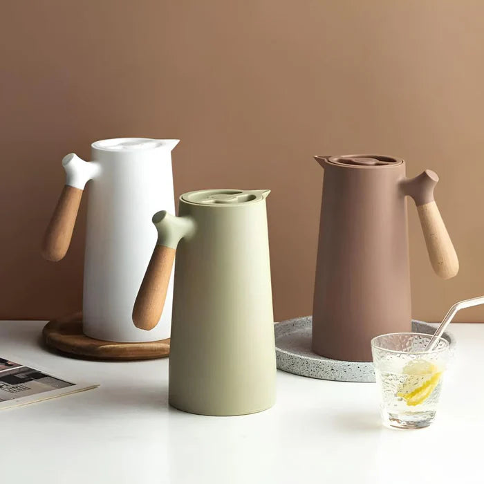 TermaLock – Insulated Carafe with Wooden Handle