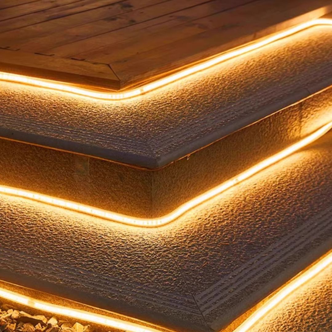FlexiGlow – Solar Waterproof LED Strip Light for Outdoor & Garden Decor