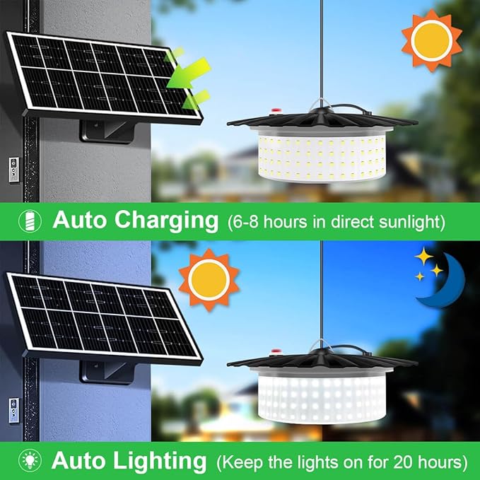 SunRay - Solar Shed & Barn Light