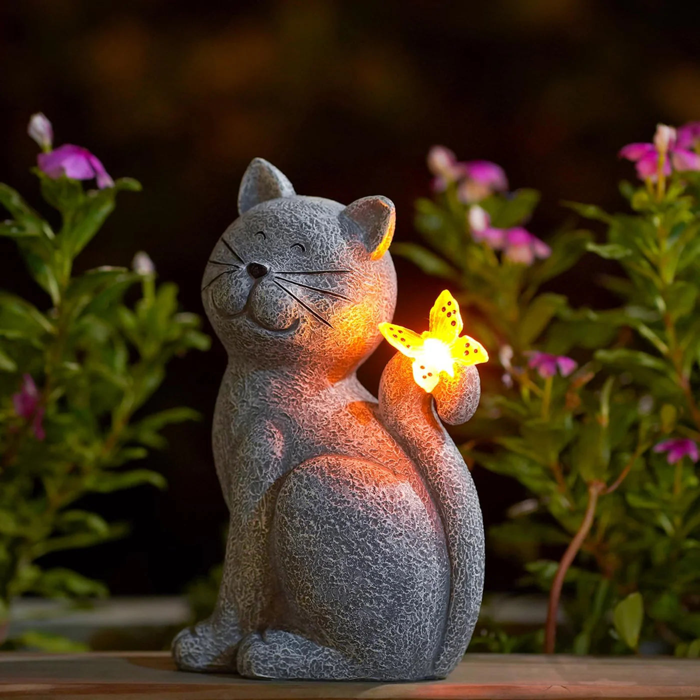 SolarWhisker Garden Cat