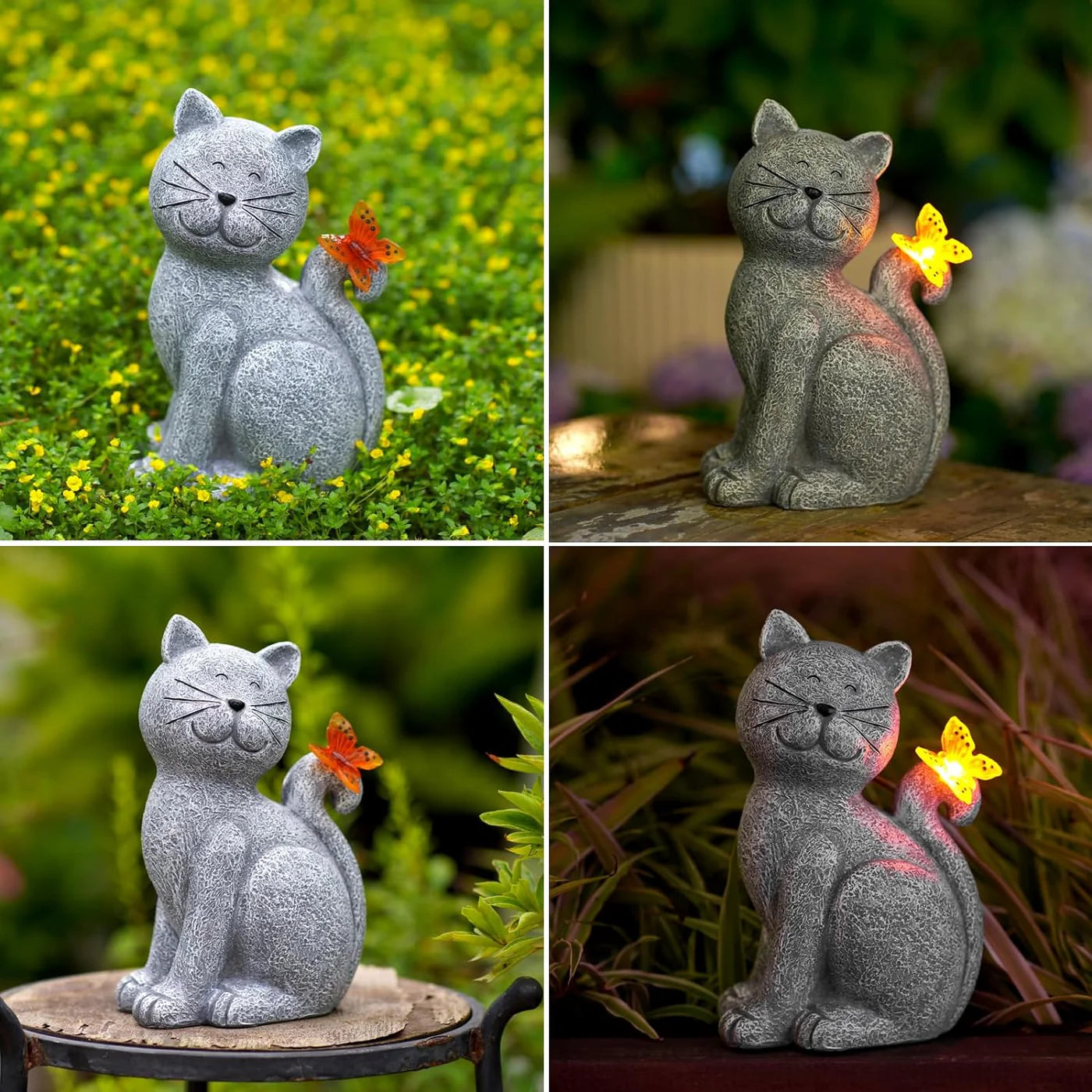 SolarWhisker Garden Cat