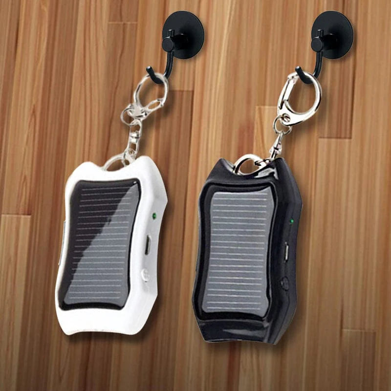 Portable Solar Power Bank Keychain