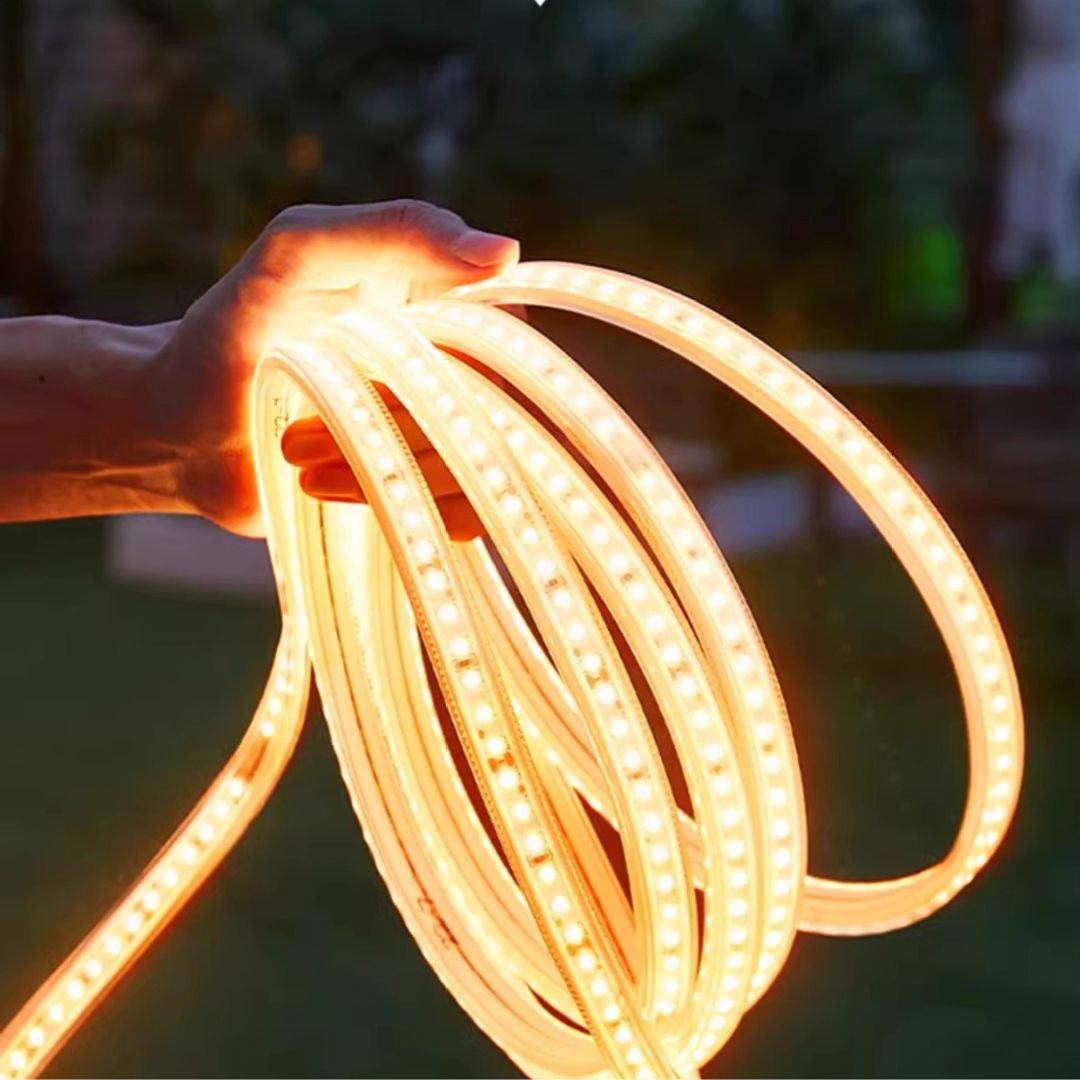 FlexiGlow – Solar Waterproof LED Strip Light for Outdoor & Garden Decor