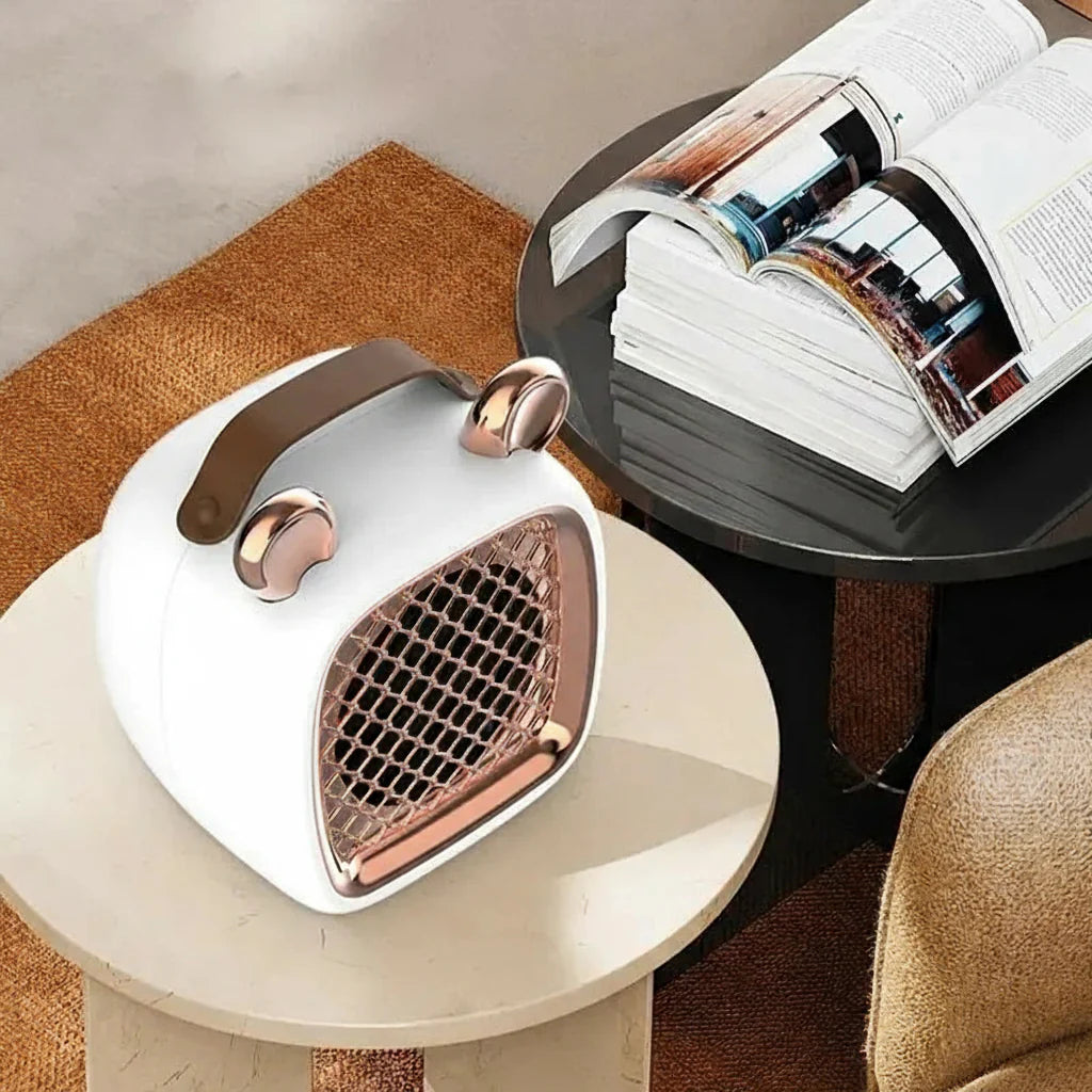 Portable USB Electric Heater — Quiet Desktop & Foot Warmer