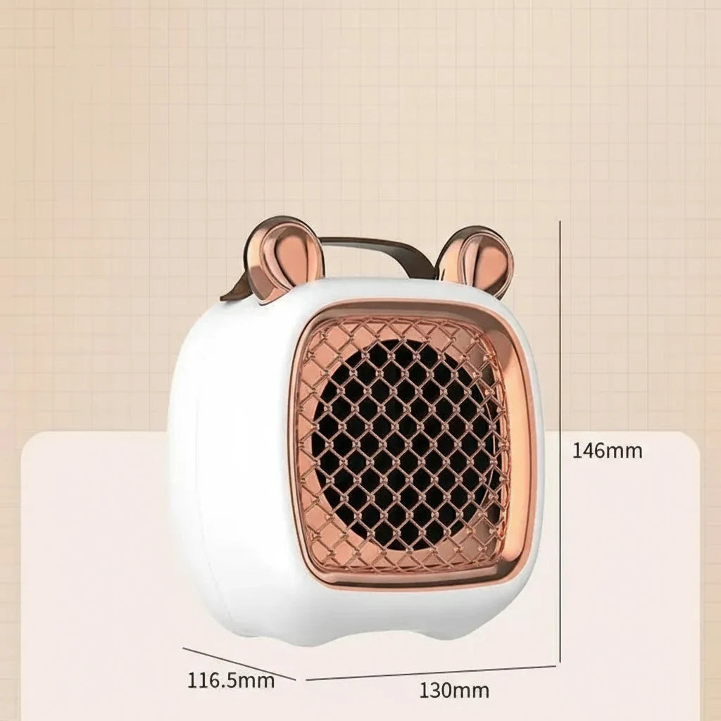 Portable USB Electric Heater — Quiet Desktop & Foot Warmer