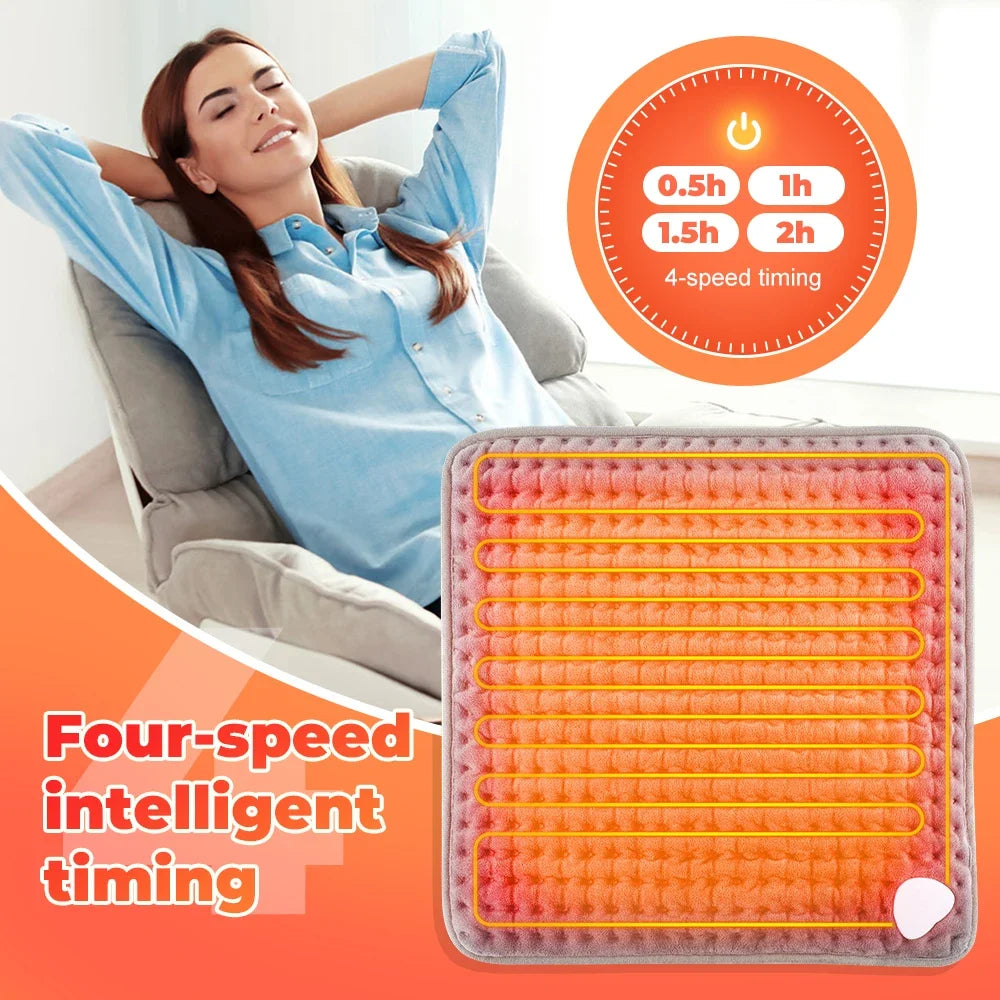 Super Soft Electric Heated Foot Blanket