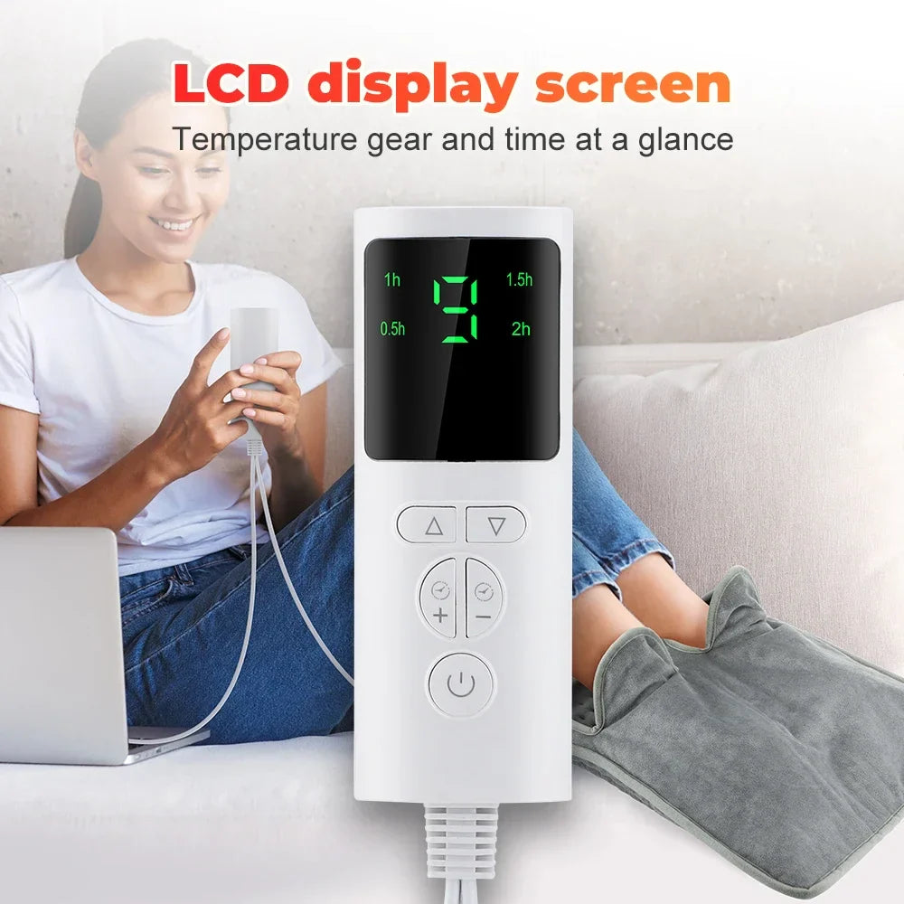 Super Soft Electric Heated Foot Blanket
