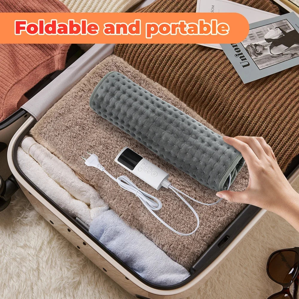 Super Soft Electric Heated Foot Blanket