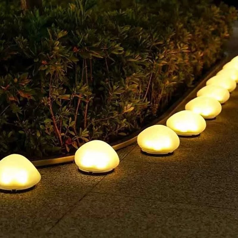 GlowPebble Solar Garden Lights