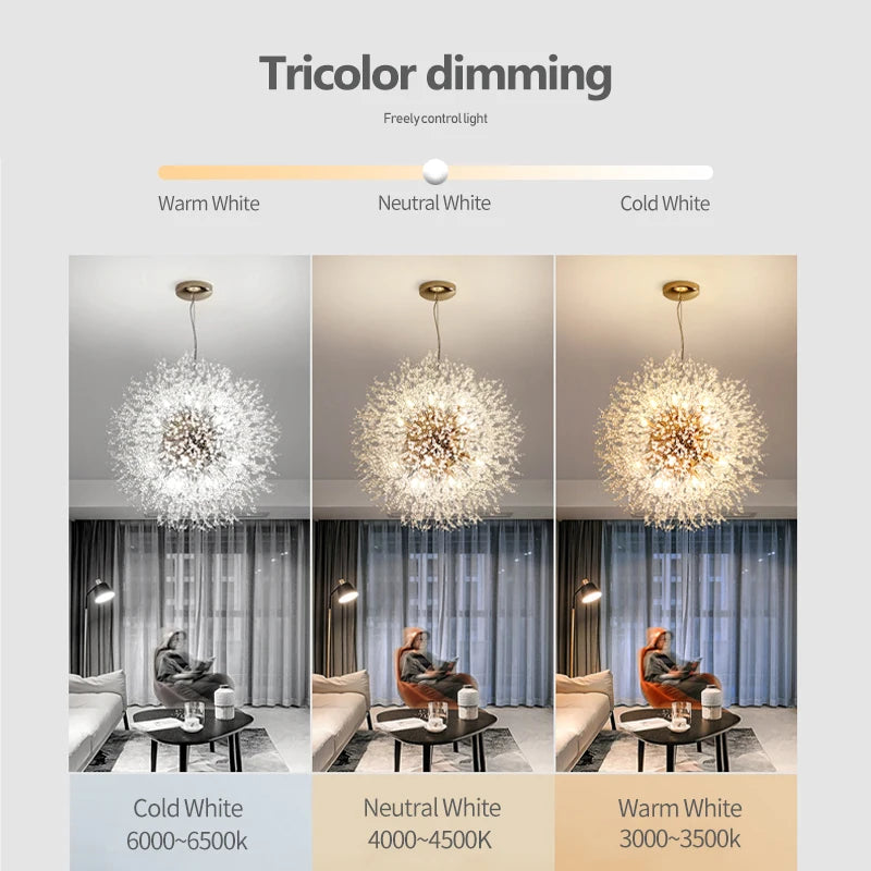 RadiantBloom – Stylish LED Designer Light