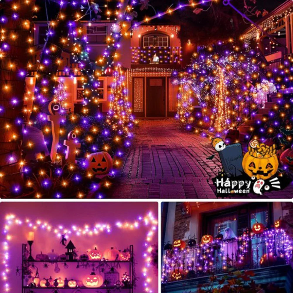 Decorative LED Christmas Lights (10m–100m)