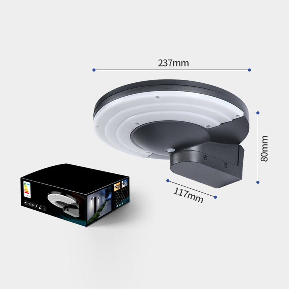 LumaArc Solar Wall Light – Motion Sensor LED
