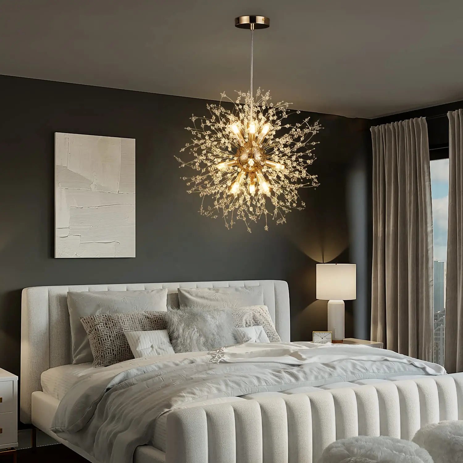 RadiantBloom – Stylish LED Designer Light