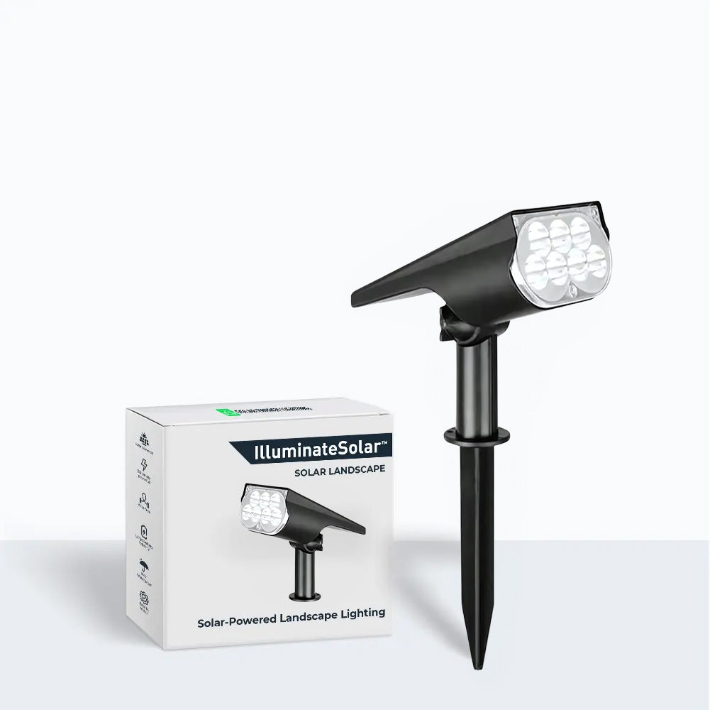 Solar Garden Spotlight for Decorative Outdoor Lighting